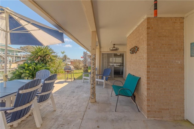 122 Palm Dr, Rockport, TX 78382 - view of patio / terrace