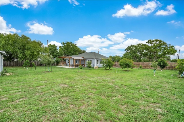 230 Valerie St, Corpus Christi, TX 78418 - view of yard with a patio area