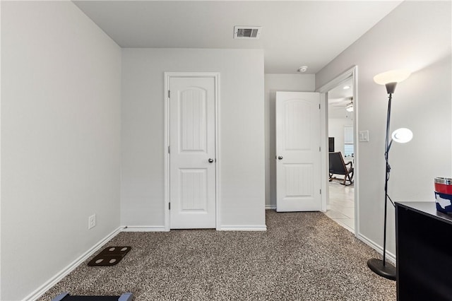 unfurnished bedroom with carpet