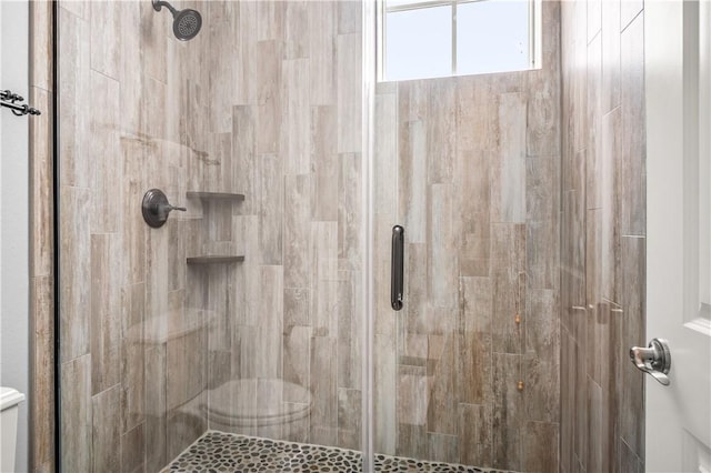 104 Still Water Dr, Port Aransas, TX 78373 - full bath featuring toilet and a stall shower