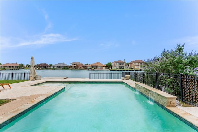 14933 Lake Mead, Robstown, TX 78380 - view of pool featuring a residential view and fence