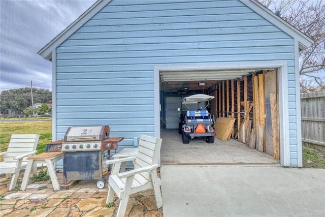 4034 Laguna Shores Rd, Corpus Christi, TX 78418 - view of garage