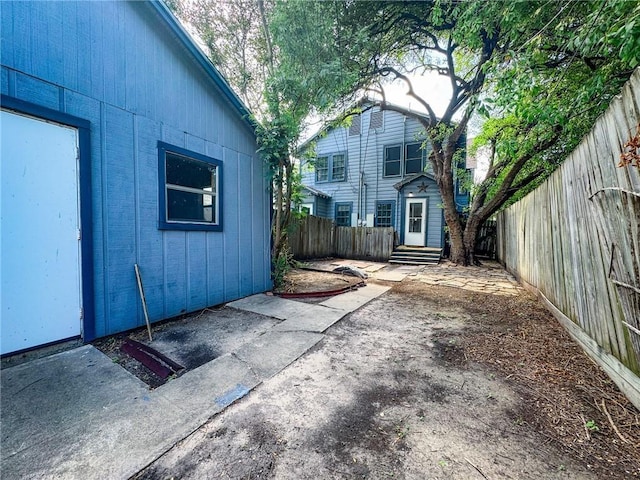 view of home's exterior featuring a patio area