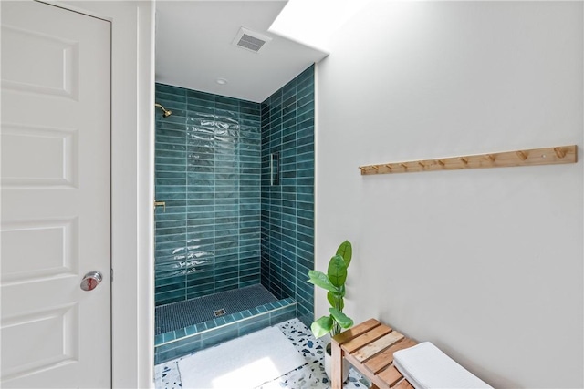416 E Ave C Ave, Port Aransas, TX 78373 - full bathroom with tiled shower