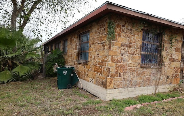 view of home's exterior