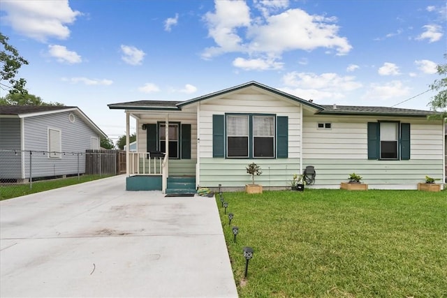 4622 Bluebelle Ln, Corpus Christi, TX 78416 - view of front of property with driveway and covered porch