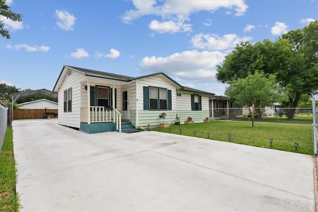 4622 Bluebelle Ln, Corpus Christi, TX 78416 - view of front facade featuring concrete driveway