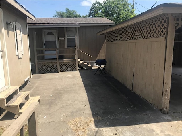 view of patio / terrace