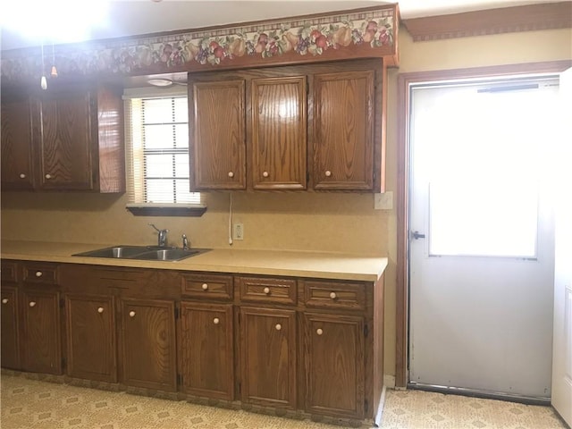 kitchen featuring sink