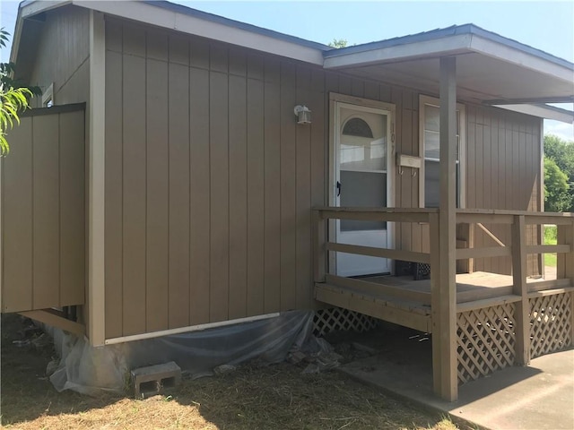 view of entrance to property