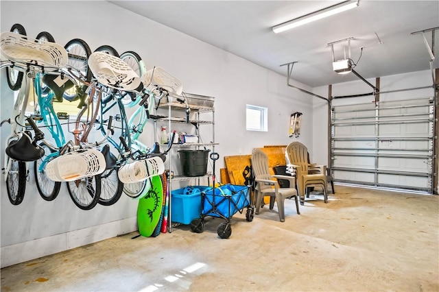 678 Anchor Dr, Port Aransas, TX 78373 - garage with a garage door opener