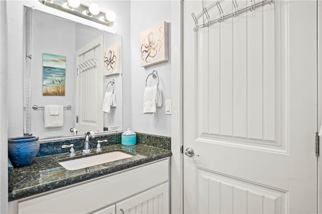 678 Anchor Dr, Port Aransas, TX 78373 - bathroom with vanity
