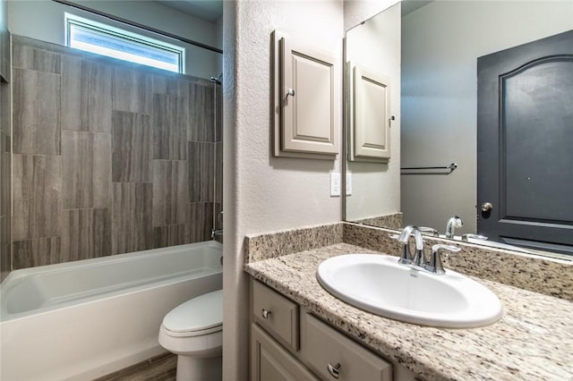 8022 Calgary Dr, Corpus Christi, TX 78414 - full bathroom with vanity and shower / tub combination