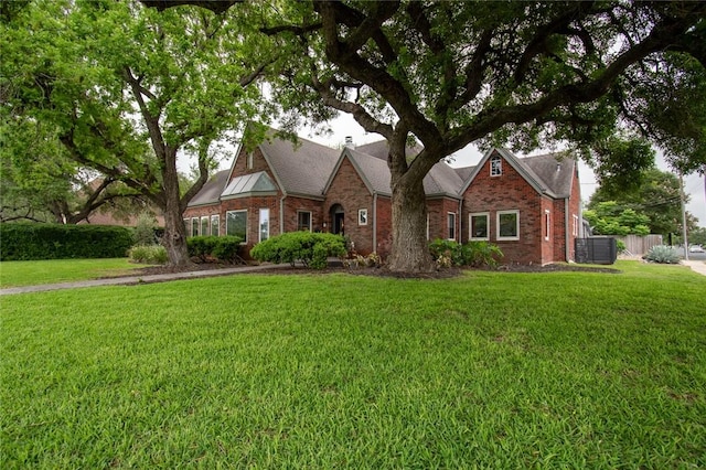 261 Louisiana Ave, Corpus Christi, TX 78404 - english style home with brick siding and a shingled roof