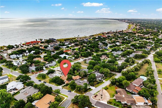 149 Rossiter St, Corpus Christi, TX 78411 - view of property location with a large body of water and nearby suburban area