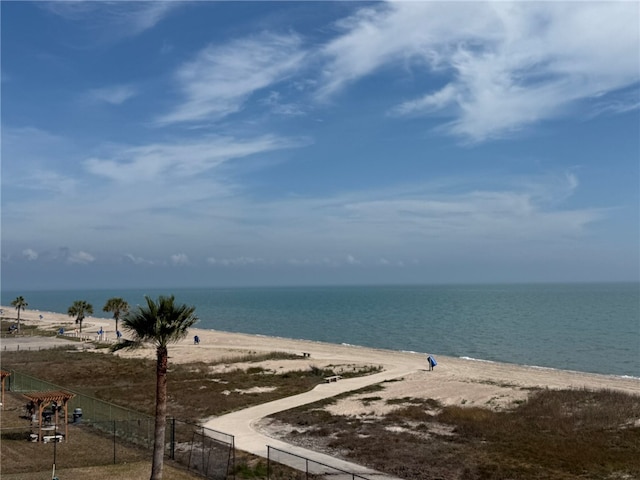 3938 Surfside Blvd Unit 3225, Corpus Christi, TX 78402 - water view with a view of the beach