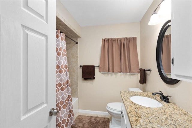 2641 Linn, Corpus Christi, TX 78410 - full bathroom with vanity and shower / bath combination with curtain