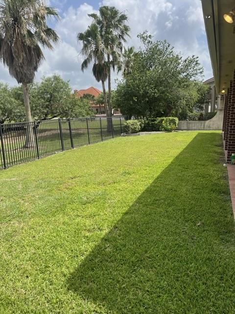 8038 Bar Le Doc Dr, Corpus Christi, TX 78414 - view of yard