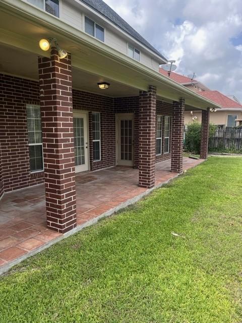 8038 Bar Le Doc Dr, Corpus Christi, TX 78414 - view of patio