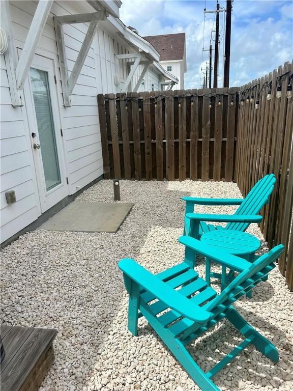 15110 Arashi Beach Dr, Corpus Christi, TX 78418 - view of patio
