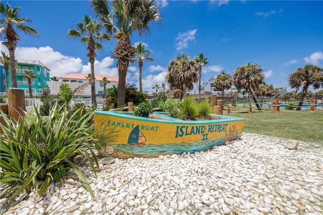 700 Island Retreat Rd Unit 138, Port Aransas, TX 78373 - view of community / neighborhood sign