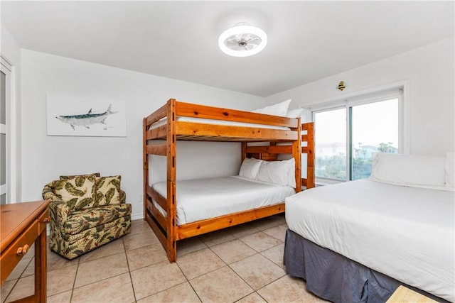 700 Island Retreat Rd Unit 138, Port Aransas, TX 78373 - bedroom with light tile patterned floors