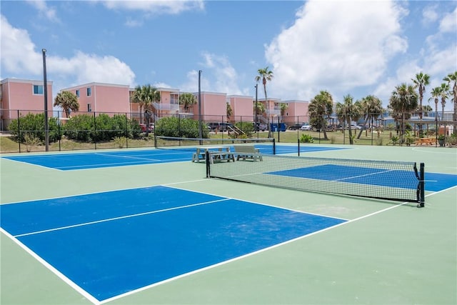 700 Island Retreat Rd Unit 138, Port Aransas, TX 78373 - view of tennis court featuring community basketball court