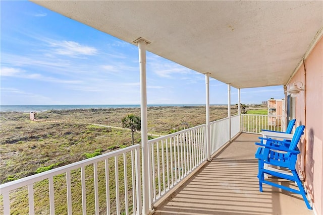 700 Island Retreat Rd Unit 138, Port Aransas, TX 78373 - balcony featuring a water view