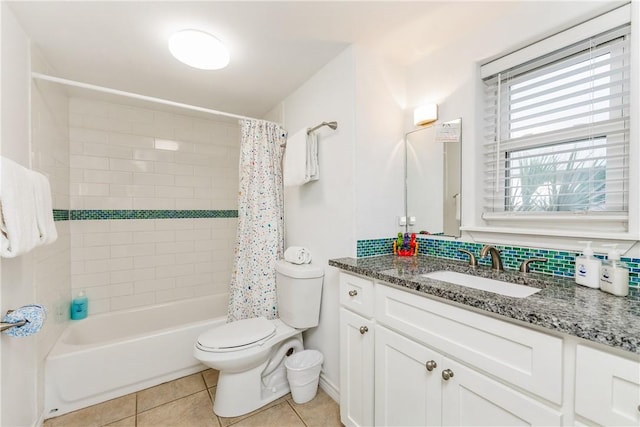 700 Island Retreat Rd Unit 138, Port Aransas, TX 78373 - full bath with vanity, tile patterned flooring, and shower / bath combo