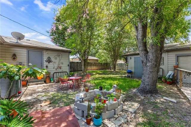 4009 Pope Dr, Corpus Christi, TX 78411 - view of yard with a patio area