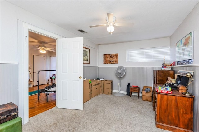 4009 Pope Dr, Corpus Christi, TX 78411 - interior space with ceiling fan
