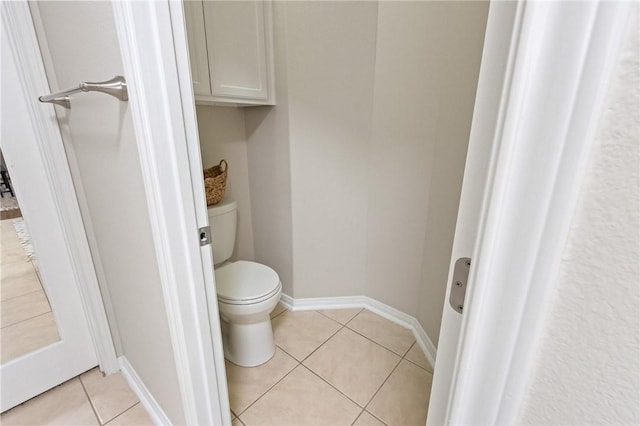 6105 Greenough Ct, Corpus Christi, TX 78414 - bathroom with toilet and tile patterned floors