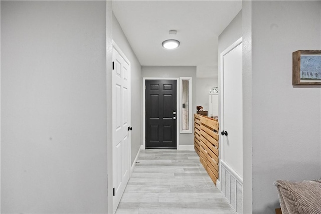 3614 Capri Dr, Corpus Christi, TX 78415 - entryway featuring light wood finished floors and baseboards