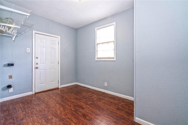 10634 Veda Dr, Corpus Christi, TX 78410 - unfurnished room featuring wood finished floors and baseboards