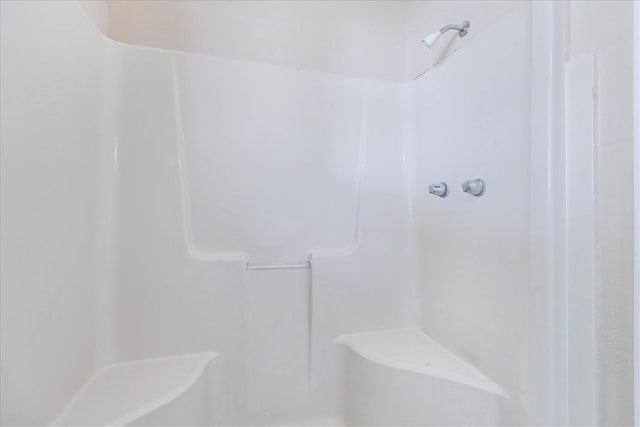 bathroom with walk in shower