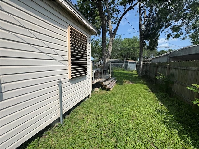 1210 Brentwood Dr, Corpus Christi, TX 78404 - view of yard with fence