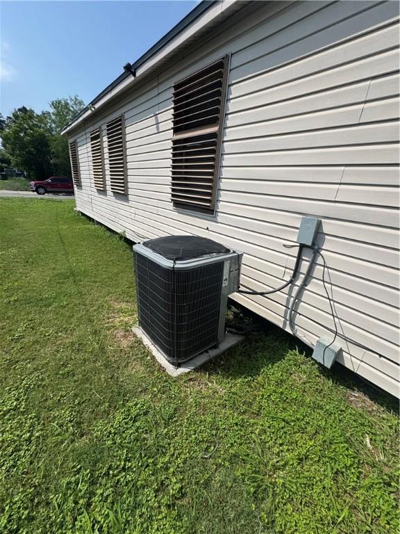 1210 Brentwood Dr, Corpus Christi, TX 78404 - details with cooling unit