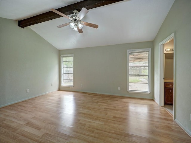 2100 Memorial Pkwy, Portland, TX 78374 - unfurnished room featuring ceiling fan, light wood finished floors, and baseboards