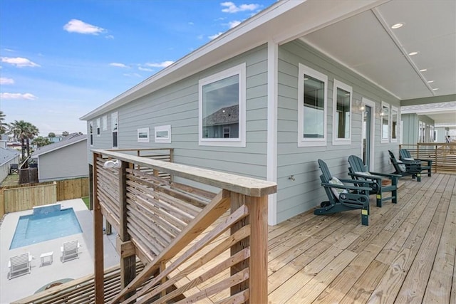 1911 Eskridge Rd, Port Aransas, TX 78373 - view of deck