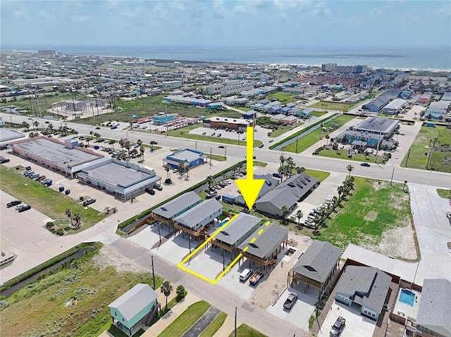 1911 Eskridge Rd, Port Aransas, TX 78373 - bird's eye view of a nearby body of water
