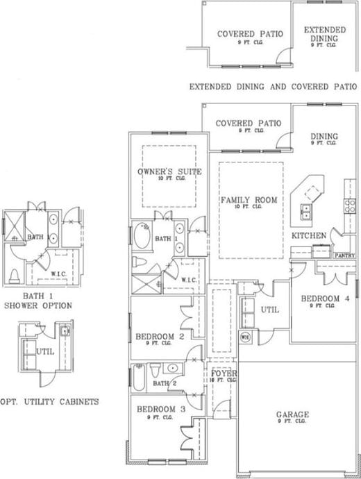 2634 Westeros St, Corpus Christi, TX 78415 - view of floor plan / room layout