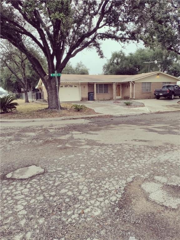 view of ranch-style home