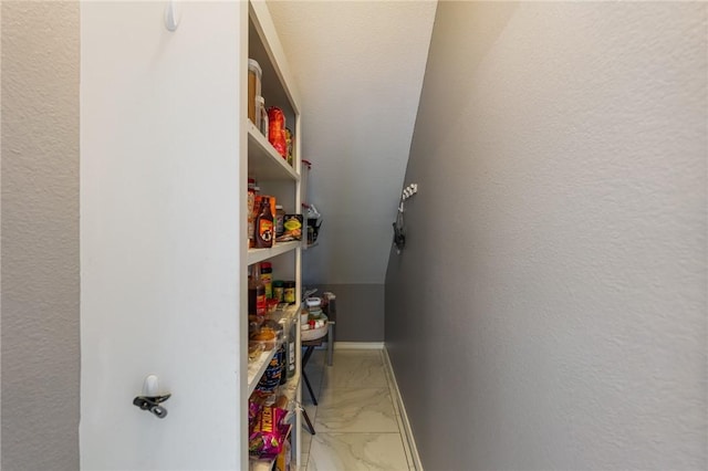 view of pantry