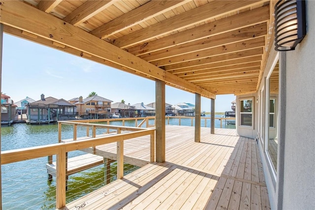15334 Key Largo Ct, Corpus Christi, TX 78418 - dock with a residential view and a water view
