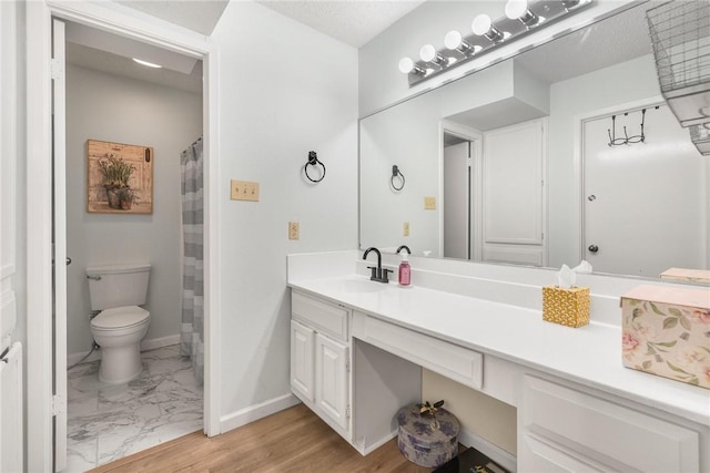 1400 Ocean Dr Unit 304C, Corpus Christi, TX 78404 - bathroom with vanity and a shower with curtain