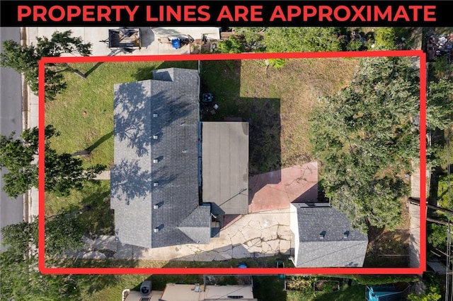 1113 Annapolis Dr, Corpus Christi, TX 78404 - aerial view of property's location with property parcel outlined
