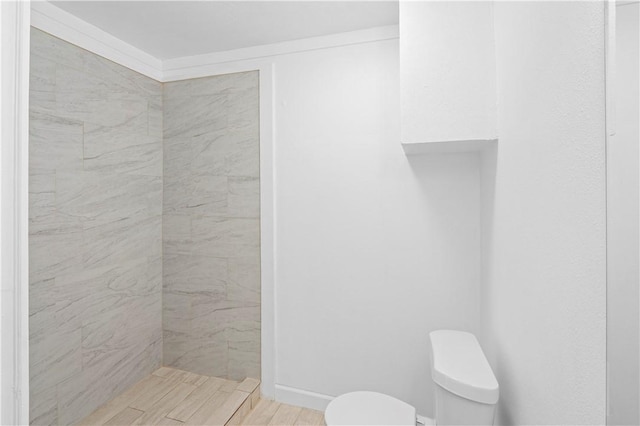 1113 Annapolis Dr, Corpus Christi, TX 78404 - bathroom featuring toilet and tiled shower
