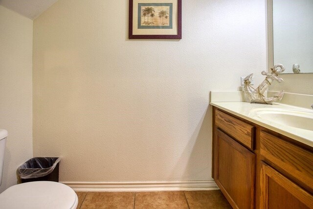 7009 Tocken Ct, Corpus Christi, TX 78414 - bathroom featuring vanity and tile patterned floors