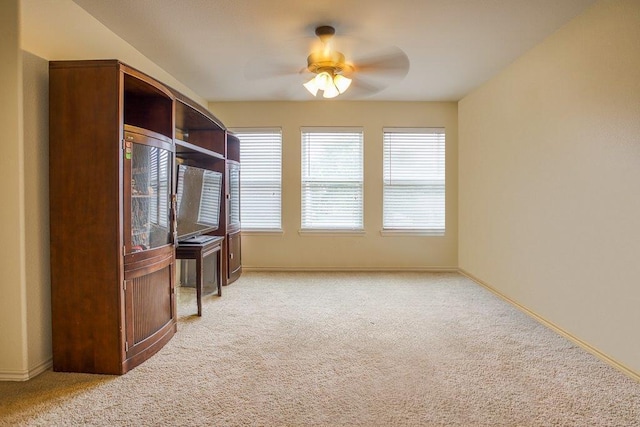 7009 Tocken Ct, Corpus Christi, TX 78414 - unfurnished office featuring carpet flooring and ceiling fan