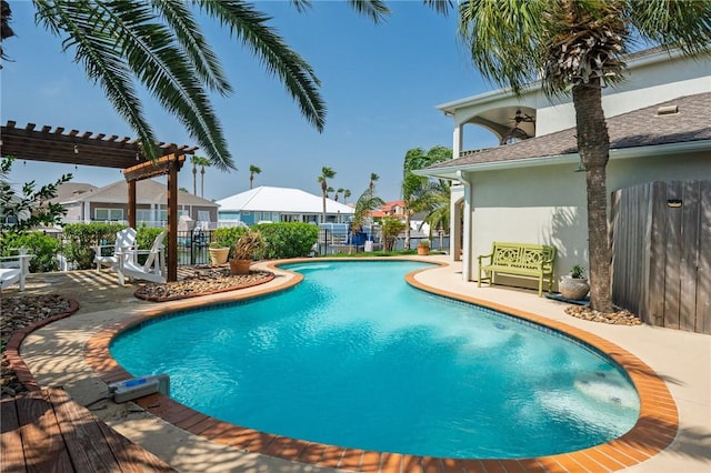 107 Angelfish, Aransas Pass, TX 78336 - view of pool featuring a patio and a residential view